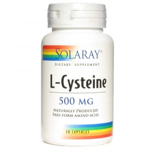 L-Cysteine 500 Mg 30 Vegetarian Caps