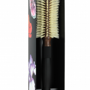 Pre-curved blowdry hairbrush 12 rows